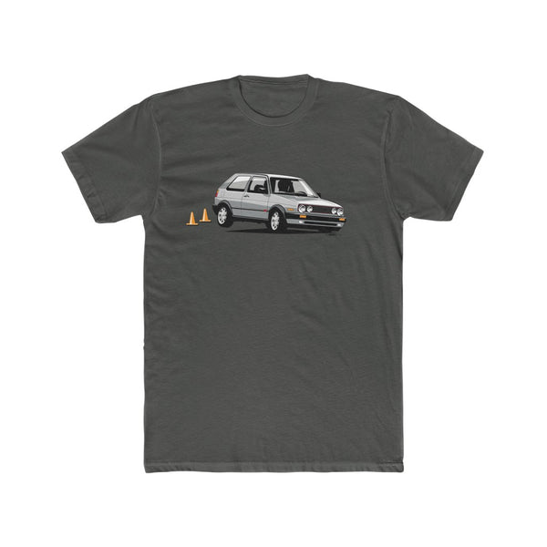 VW GTI "Wheels Up" T-Shirt - Silver