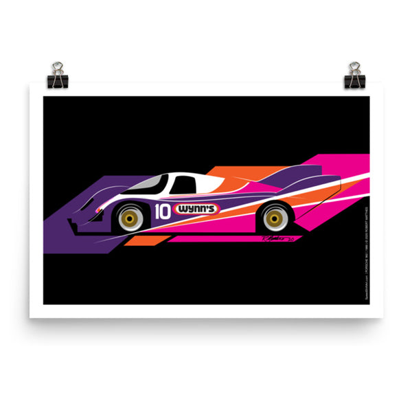 Porsche 962 Wynn's Art Print
