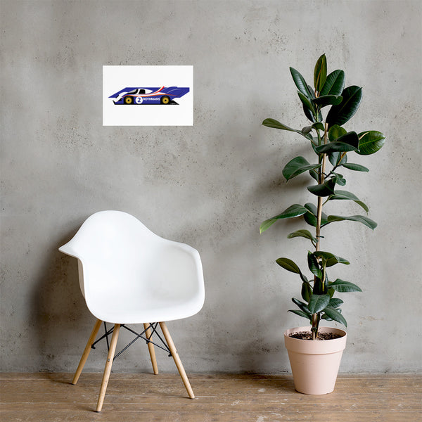 Porsche 956 Rothmans Art Print
