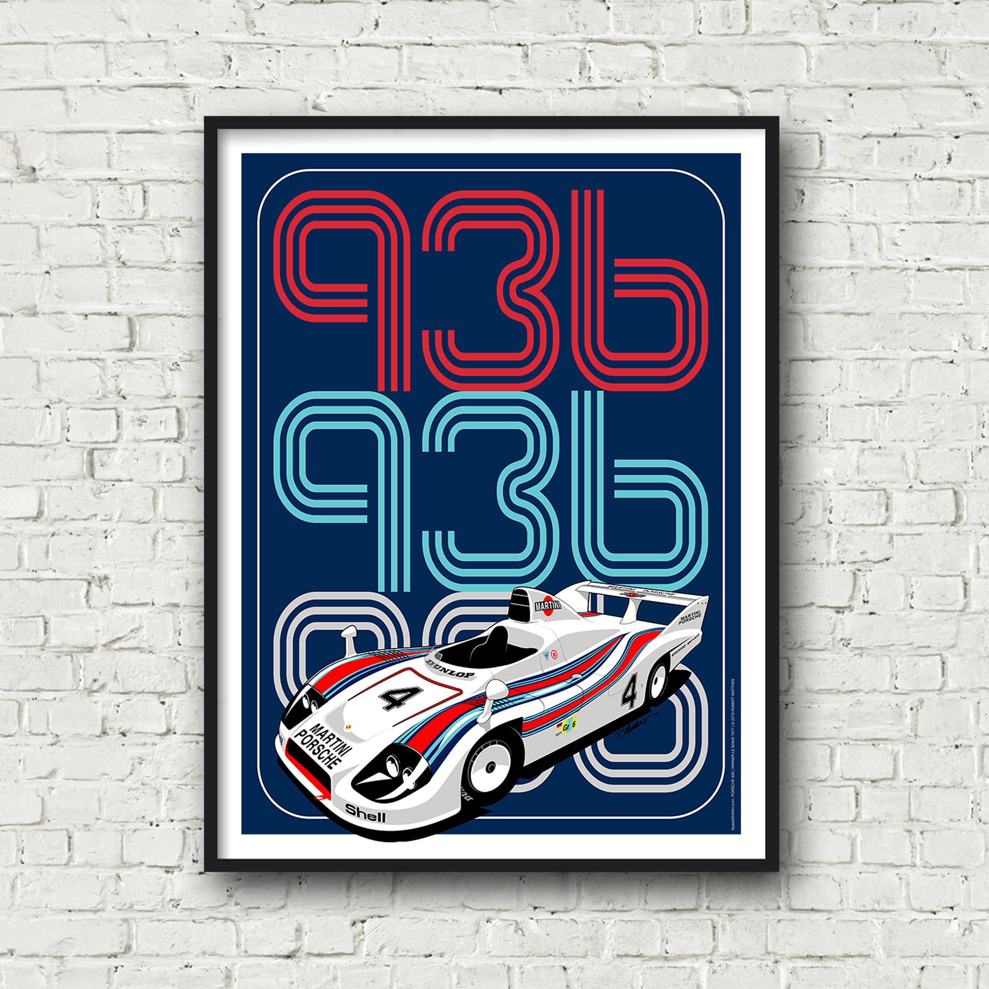 Porsche 936 Poster