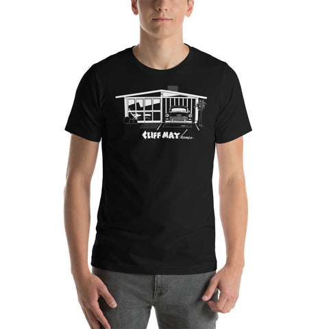 Cliff May Ranchos Unisex t-shirt